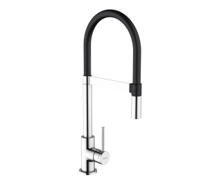 Grifo de cocina monomando 3 vias GE-DUAL para equipos de tratamiento de agua
